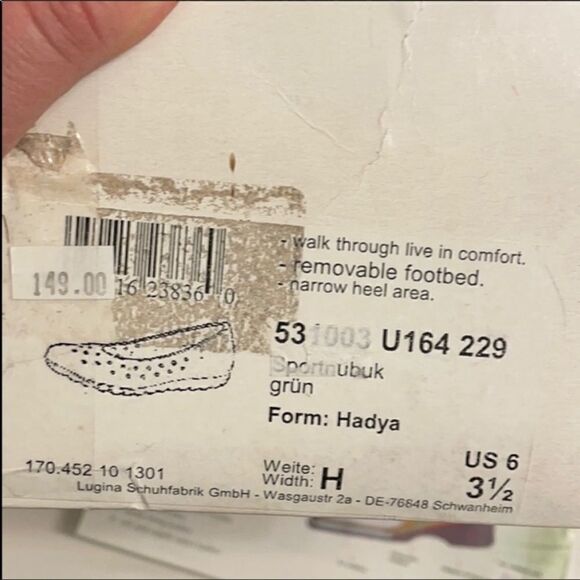 WALDLAUFER GREEN FLATS.  NEW. - Picture 7 of 9